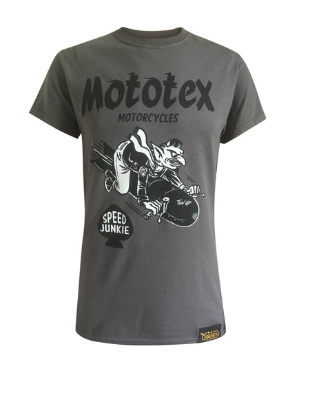 Biker Hombres Camiseta 100% Algodón Tamaño S 3XL Hecho En Ee.uu