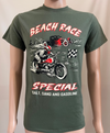 Beach Race salt sea and gasoline