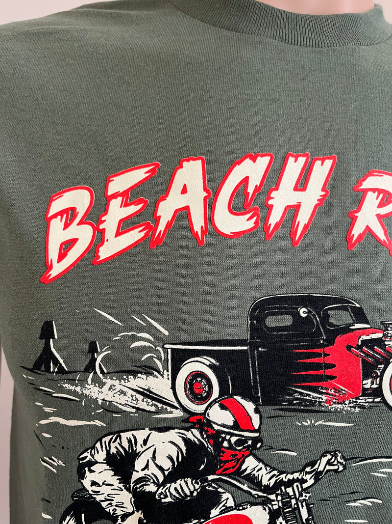 Beach Race salt sea and gasoline