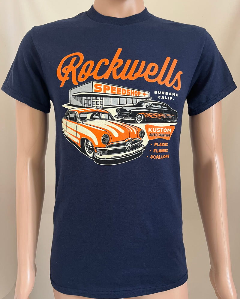 Rockwell paint and flames